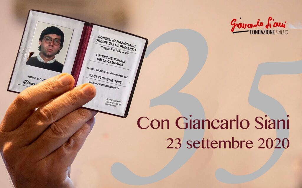 23 settembre 2020 | Giornata con Giancarlo